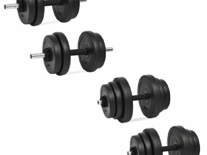 vidaXL Haltères Poids Barres Disques Fitness Musculation Biceps Multi Modèle