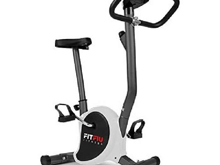 FITFIU Fitness BEST-100 - Vélo d'appartement ultra-compact avec disque d'inertie