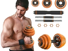 BESPORTBLE Kit haltères Musculation, 30 kg Musculation